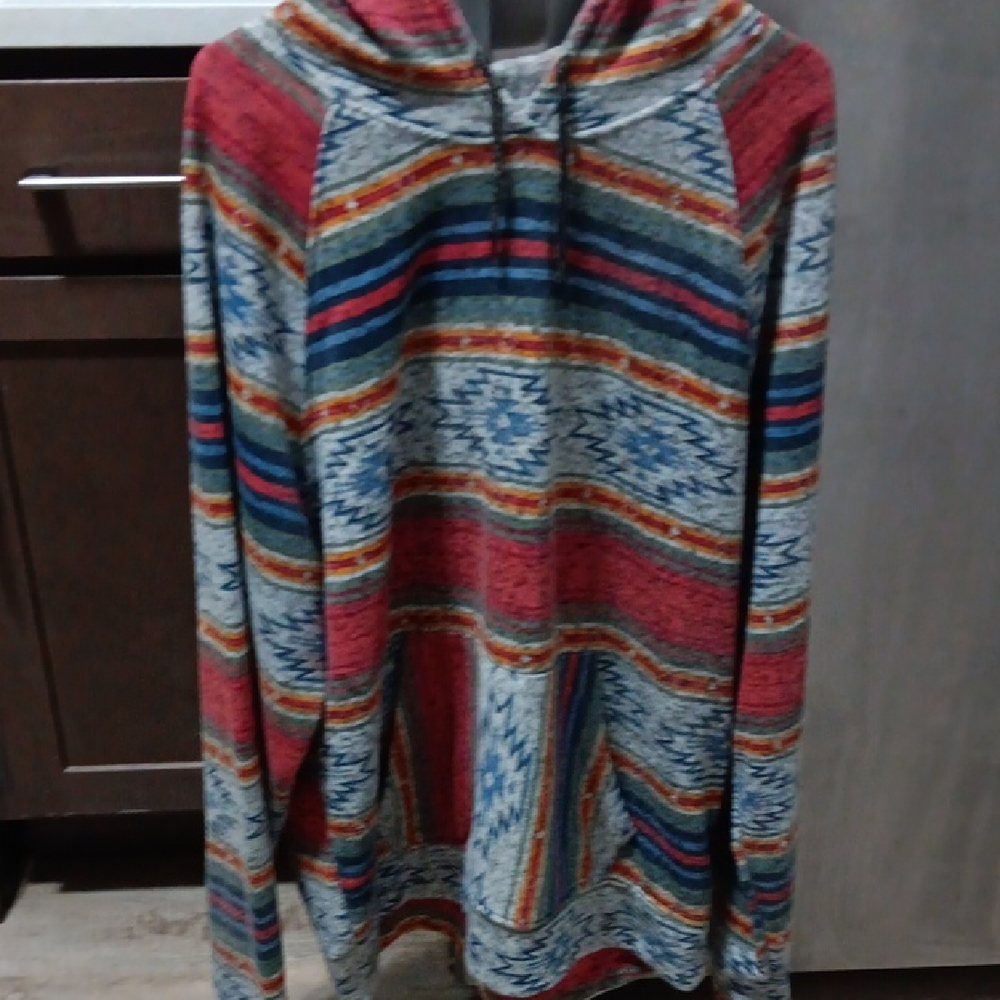 Brooklyn Cloth Multicolor Striped Hoodie